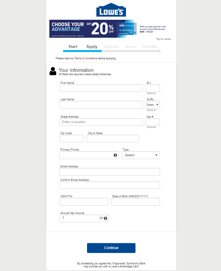 lowes.syf.com/login- How To Manage Lowes Credit Card Login Portal