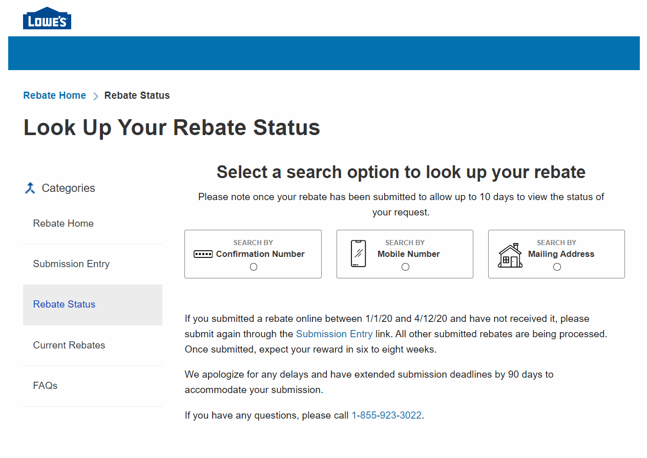 Www lowes l rebate center How To Redeem Your Lowe s Rebate
