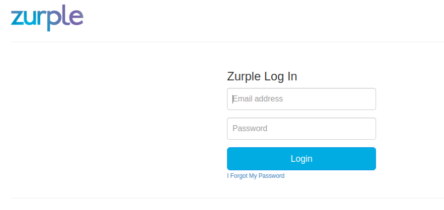 Zurple Back Office Login